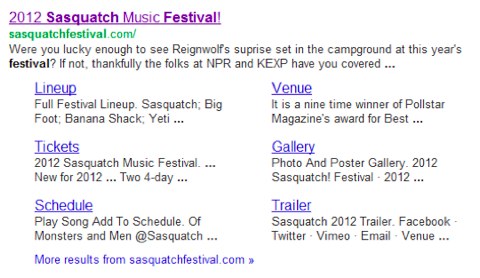 google event serps