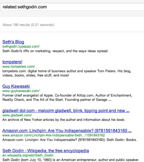 seth godin related