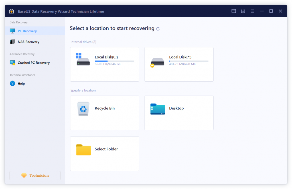 EaseUS Data Recovery Wizard Technician v17.0.0.0 Build 20231121 + Patch-Activator
