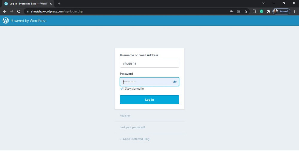 WordPress Writing Setting