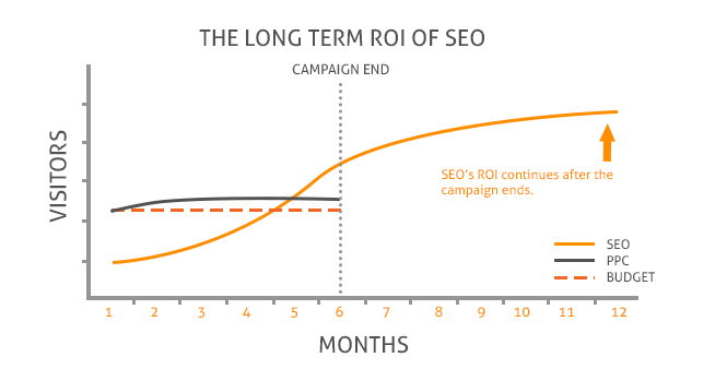 seo generates revenue for months