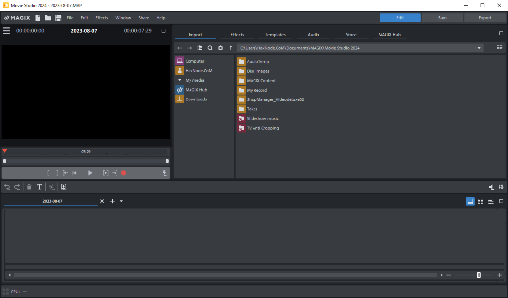 magix movie studio 2024