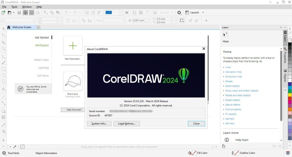 CorelDRAW Graphics Suite 2024