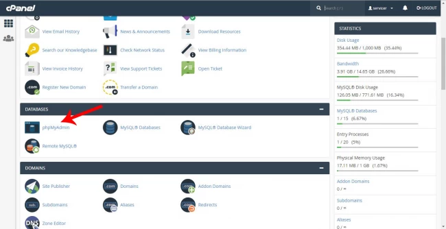 cpanel